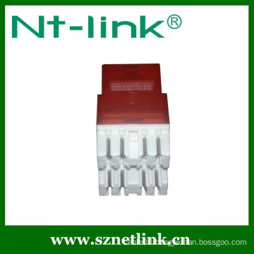 High quality cat6a rj45 keystone jack